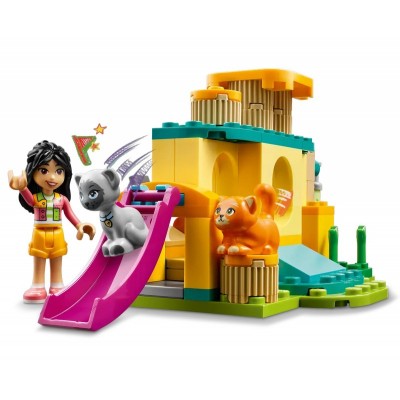 Конструктор LEGO Friends Пригоди на котячому ігровому майданчику