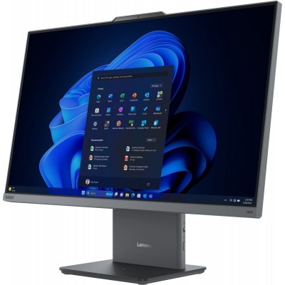 Комп'ютер персональний моноблок Lenovo ThinkCentre neo 50a 27-G5 27" FHD IPS AG, Intel i7-13620H, 16GB, F512GB, UMA, WiFi, кл+м, без ОС, сірий