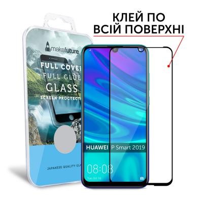 Стекло защитное MakeFuture для Huawei P Smart 2019 Black Full Cover Full Glue (MGFCFG-HUPS19)