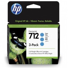 Картридж HP DJ No.712 DesignJet Т230/Т630 Cyan 3-Pack 29-ml (3ED77A) Картридж HP DJ No.712 DesignJet Т230/Т630 Cyan 3-Pack 29-ml (3ED77A)