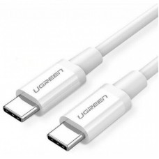 Дата кабель Type-C - Type-C 1.0m US264 ABS Shell White UGREEN (60518) Дата кабель Type-C - Type-C 1.0m US264 ABS Shell White UGREEN (60518)