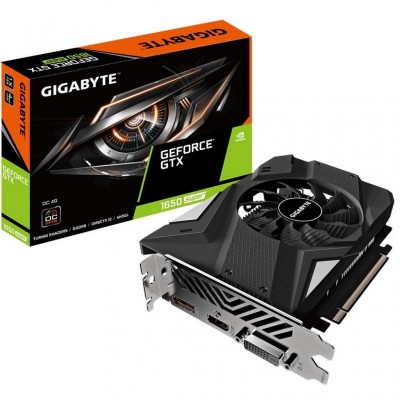 Видеокарта Gigabyte GeForce GTX1650 SUPER 4096Mb OC (GV-N165SOC-4GD)