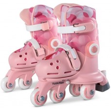 Роликові ковзани Yvolution Twista, розмір 30-34, рожевий Роликові ковзани Yvolution Twista, розмір 30-34, рожевий