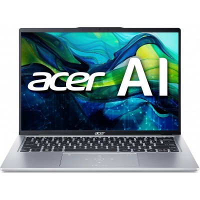 Ноутбук Acer Swift Go 14 SFG14-73 14&quot; 2.2k IPS, Intel U5-125H, 16GB, F1TB, UMA, Lin, сріблястий