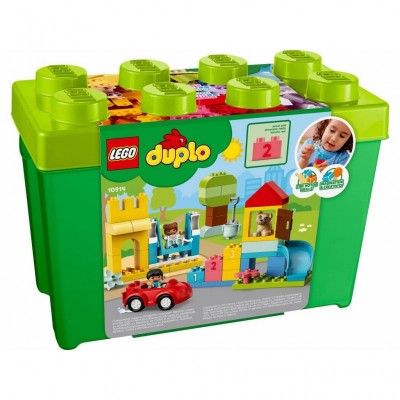 Конструктор LEGO DUPLO Classic Большая коробка с кубиками 85 деталей (10914)