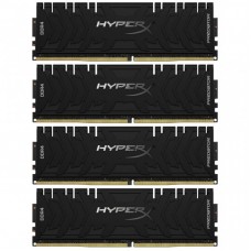 Модуль пам'яті для комп'ютера DDR4 128GB (4x32GB) 3600 MHz HyperX Predator Black Kingston (HX436C18PB3K4/128)