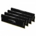 Модуль памяти для компьютера DDR4 128GB (4x32GB) 3600 MHz HyperX Predator Black Kingston (HX436C18PB3K4/128)