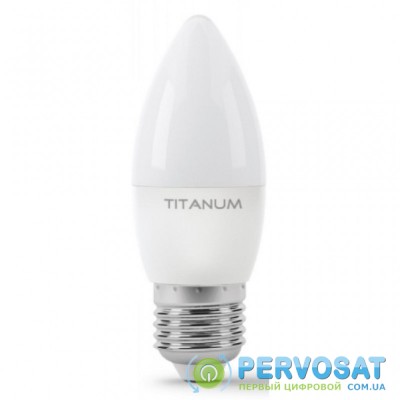 Лампочка TITANUM C37 6W E27 4100K 220V (TLС3706274)