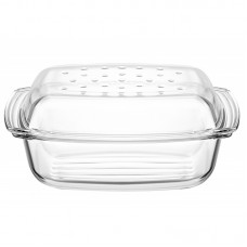 Форма для запікання Termisil із кришкою, прямокутна, Grill & Drop System 5,2 л Форма для запікання Termisil із кришкою, прямокутна, Grill & Drop System 5,2 л