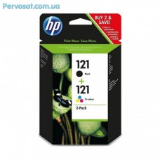 Картридж HP DJ No.121 Black/color (CC640,CC643) Combo Pack (CN637HE) Картридж HP DJ No.121 Black/color (CC640,CC643) Combo Pack (CN637HE)