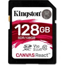 Карта пам'яті Kingston 128GB SDXC class 10 UHS-I U3 (SDR/128GB) Карта пам'яті Kingston 128GB SDXC class 10 UHS-I U3 (SDR/128GB)