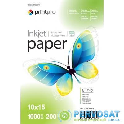 Бумага PrintPro 10x15 (PGE20010004R)