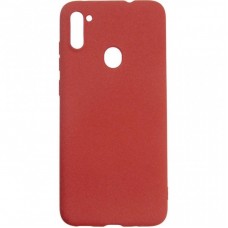 Чохол до моб. телефона DENGOS Carbon Samsung Galaxy A11, red (DG-TPU-CRBN-66) (DG-TPU-CRBN-66) Чохол до моб. телефона DENGOS Carbon Samsung Galaxy A11, red (DG-TPU-CRBN-66) (DG-TPU-CRBN-66)