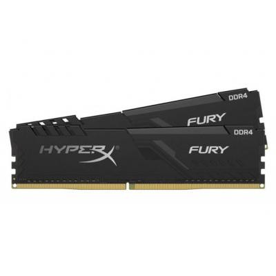 Модуль пам'яті для комп'ютера DDR4 32GB (2x16GB) 2400 MHz HyperX FURY Black Kingston (HX424C15FB3K2/32)