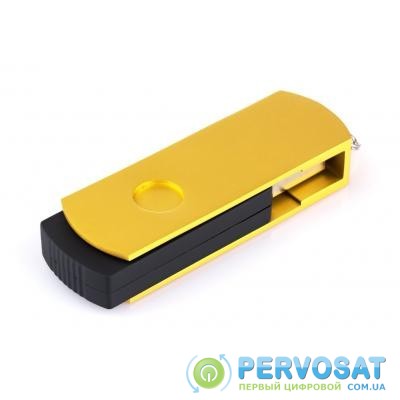 USB флеш накопитель eXceleram 16GB P2 Series Yellow2/Black USB 2.0 (EXP2U2Y2B16)