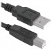 Кабель для принтера USB 2.0 AM/BM 1.8m Defender (83763def)