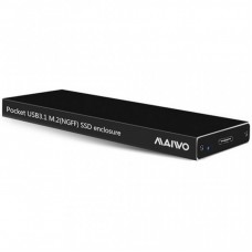Кишеня зовнішня Maiwo M.2 SSD (NGFF) SATA USB3.1 GEN2 Type-C al. (K16NC black) Кишеня зовнішня Maiwo M.2 SSD (NGFF) SATA USB3.1 GEN2 Type-C al. (K16NC black)