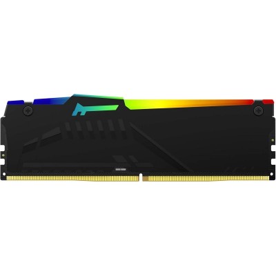 Пам'ять ПК Kingston DDR5 16GB 4800 Beast Black RGB