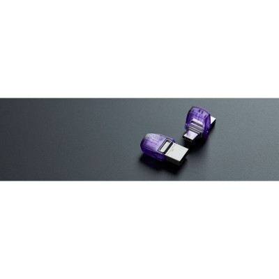 Накопичувач Kingston 256GB USB 3.2 Gen1 + Type-C DT microDuo 3C R200MB/s