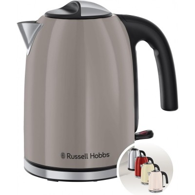Електрочайник Russell Hobbs, 1.7л, метал, мокко