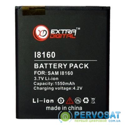 Аккумуляторная батарея для телефона EXTRADIGITAL Samsung GT-i8160 Galaxy Ace 2 (1550 mAh) (BMS6301)