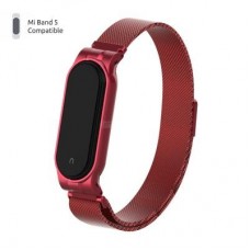 Ремінець до фітнес браслета Armorstandart Milanese Magnetic Band для Xiaomi Mi Band 5 Red (ARM56850) Ремінець до фітнес браслета Armorstandart Milanese Magnetic Band для Xiaomi Mi Band 5 Red (ARM56850)