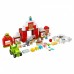 Конструктор LEGO Duplo Фермерский трактор, домик и животные (10952)