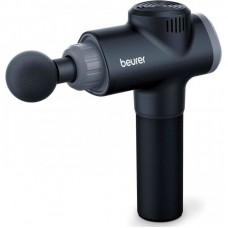 Масажер Beurer для тіла, літій-іонний акум., фасціальний, 6 насадок, чорний