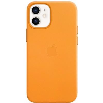 Чохол до моб. телефона Apple iPhone 12 mini Leather Case with MagSafe - California Poppy (MHK63ZM/A)