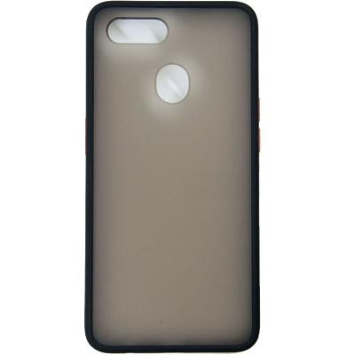 Чохол до моб. телефона DENGOS Matt OPPO A12, black (DG-TPU-MATT-60)