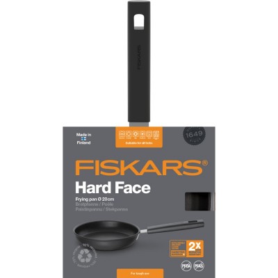 Fiskars Сковорода Hard Face 20 см