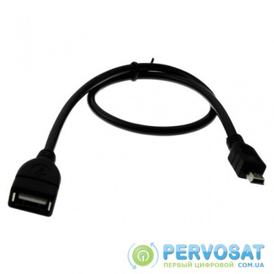 Дата кабель OTG USB 2.0 AF to Mini 5P Drobak (212669)