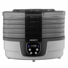 Сушарка для продуктів Ardesto FDB-532TTC, 250Вт, піддонів -5x3см, діаметр-32см, макс-70°С, таймер, електр. управління, пластик , білий Сушарка для продуктів Ardesto FDB-532TTC, 250Вт, піддонів -5x3см, діаметр-32см, макс-70°С, таймер, електр. управління, пластик , білий
