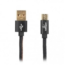 Дата кабель USB 2.0 AM to Type-C 1.0m Cablexpert (CCPB-C-USB-04BK) Дата кабель USB 2.0 AM to Type-C 1.0m Cablexpert (CCPB-C-USB-04BK)