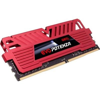 Модуль памяти для компьютера DDR4 8GB 2666 MHz Evo Potenza Red GEIL (GPR48GB2666C19SC)