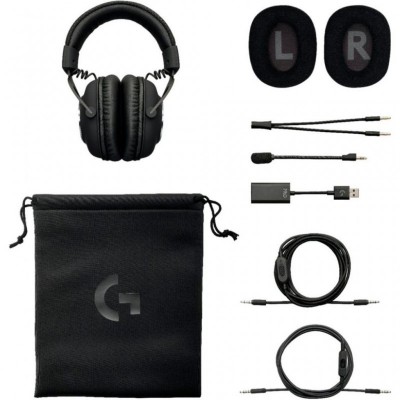 Наушники Logitech G PRO Gaming Headset BLACK USB (981-000812)