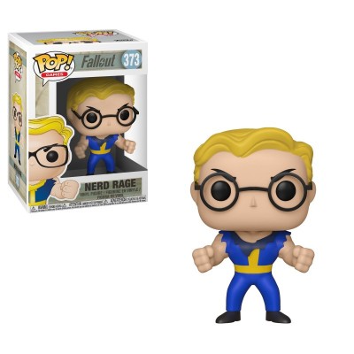 Funko Коллекционная фигурка Funko POP! Vinyl: Games: Fallout S2: Vault Boy (Nerd Rage) 33991