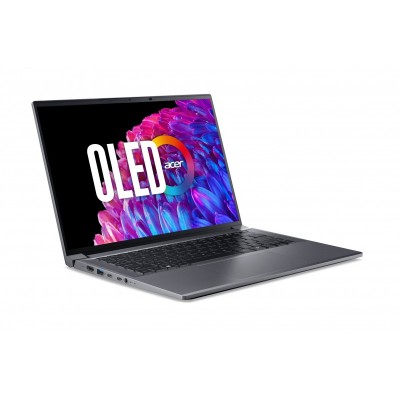 Ноутбук Acer Swift X SFX14-72G 14.5&quot; 2.8K OLED, Intel U7-155H, 32GB, F1TB, NVD4050-6, Win11, сірий