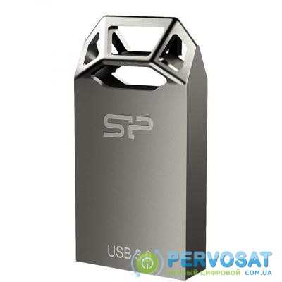 USB флеш накопитель Silicon Power 32 GBJ ewel J50 USB 3.0 Titanium (SP032GBUF3J50V1T)