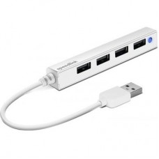 Концентратор Speedlink SNAPPY SLIM USB Hub, 4-Port, USB 2.0, Passive, White (SL-140000-WE) Концентратор Speedlink SNAPPY SLIM USB Hub, 4-Port, USB 2.0, Passive, White (SL-140000-WE)