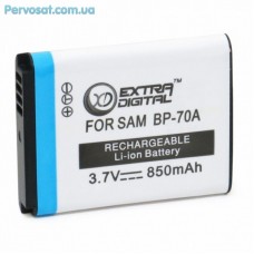 Акумулятор до фото/відео EXTRADIGITAL Samsung BP70A (BDS2606) Акумулятор до фото/відео EXTRADIGITAL Samsung BP70A (BDS2606)