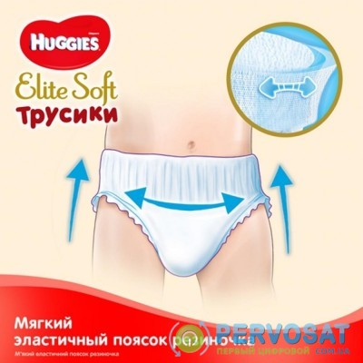Подгузник Huggies Elite Soft Pants XXL 6 (16-22 кг) Mega 28 шт (5029053547718)