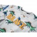 Набор детской одежды A-Yugi с динозаврами (13676-104B-gray)
