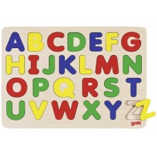 Пазл-вкладиш goki Англійський алфавіт Пазл-вкладиш goki Англійський алфавіт