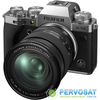 Fujifilm X-T4[+ XF 16-80 F4 Kit Silver]