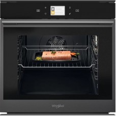 Духова шафа Whirlpool електрична, 73л, A+, дисплей, конвекція, телескопічні напрямні, чорний