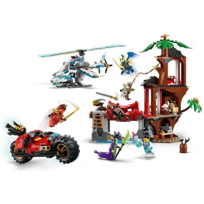Конструктор LEGO Ninjago Автомобільна битва ніндзя біля будинку на дереві