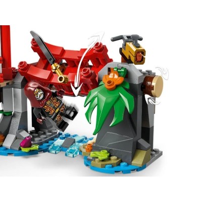 Конструктор LEGO Ninjago Автомобільна битва ніндзя біля будинку на дереві