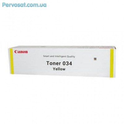 Тонер Canon 034 YELLOW (MF-810/820 iR-C1225) 7.3K (9451B001)