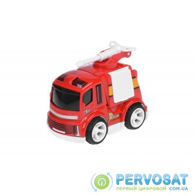 Same Toy Пожарная машинка Mini Metal с брандспойтом